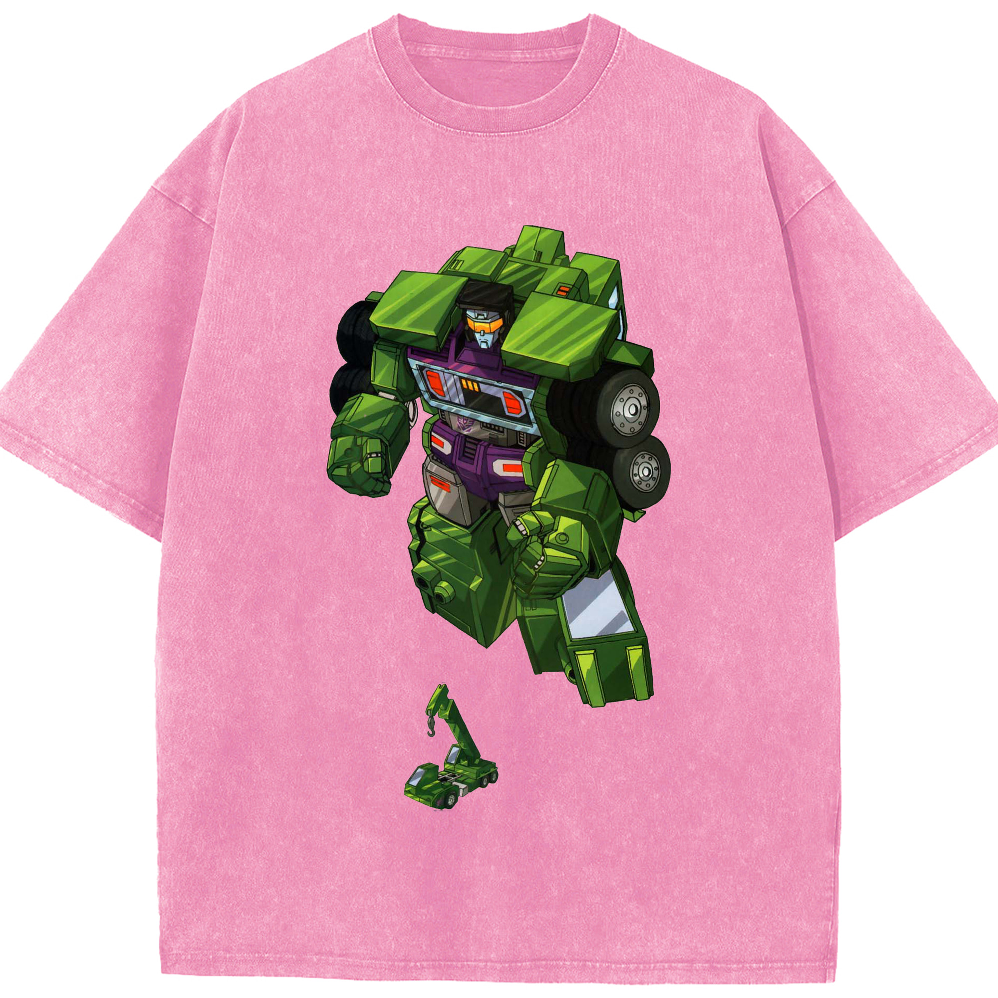 （画像用）  綿100% ヴィンテージ風 半袖Tシャツ（フロントプリント）